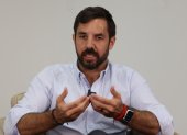 Antonio García, precandidato a la Alcaldía de Guayaquil por el Partido Sociedad Patriótica.