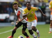 Colombia y Perú se miden en partido amistoso en Estados Unidos.