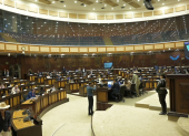 Pleno de la Asamblea Nacional, en el segundo debate de la ley reformatoria.