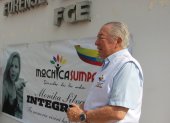 Alfonso Ortiz Cobo, es uno de los activistas que viene promoviendo pedidos de justicia para Mónika Silva