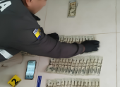 El allanamiento en las instalaciones del Municipio de Espíndola como parte de una investigación por presunto tráfico de influencias.