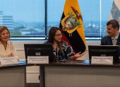 La ministra de Gobierno Nataly Morillo garantizó las votaciones el 29 de noviembre de 2026.