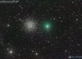 El cometa 88P/Howell se acercó a la Tierra a unos 224 millones de kilómetros, pero su escaso brillo dificulta observarlo.