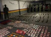 Las Fuerzas Armadas informaron sobre el hallazgo en un barrio del norte de Quito.