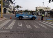 La ATM regula la circulación durante la jornada de Ruta Urdesa en la avenida Víctor Emilio Estrada.