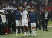 Deyverson de Liga de Quito fue expulsado al final del partido.