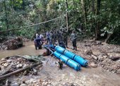 Imagen referencial. La minería ilegal en Sucumbíos ha originado operativos de las Fuerzas Armadas.