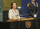 Keiko Fujimori, presidenta de Perú.