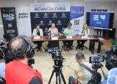 Reprensastes de la Cámara Nacional de Acuacultura anuncian AquaExpo International 2026.