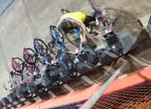 Tres bicicletas y componentes de una estación de QuitoBici resultaron afectados por un acto vandálico registrado el 27 de septiembre en La Ofelia.