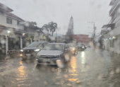 Las lluvias han inundado varios sectores de Guayaquil.