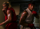 Toma de la nueva película de Street Fighter.