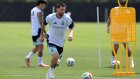 Lionel Messi listo para el debut ante Argelia.