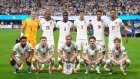 Jugadores de Inglaterra no pudieron en semifinales ante Argentina y se citaron por el tercer lugar ante Francia.
