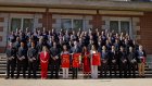 Los reyes Felipe VI y doña Letizia, la princesa de Asturias y la infanta Sofía, recibieron este lunes 20 de julio en el Palacio de la Zarzuela a la selección española.