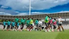 La selección de Costa de Marfil realizó una sesión de entrenamiento previa a su amistoso ante Francia.