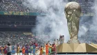 El grupo mexicano Los Ángeles Azules se presenta en la inauguración del Mundial de la FIFA 2026 este jueves, en el estadio Ciudad de México (México).