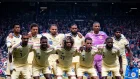 La selección de Curazao posa antes de uno de sus encuentros en el Mundial de la FIFA 2026.