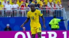 Moisés Caicedo durante el partido ante Curazao.