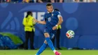Kylian Mbappe de Francia patea un balón este lunes, en un partido del grupo I del Mundial de la FIFA 2026 entre Francia e Irak en el estadio Lincoln Financial Field en Filadelfia (Estados Unidos).