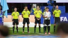 Francois Letexier (c) fue el árbitro del Argentina - Egipto del Mundial 2026. Las críticas le cayeron encima.
