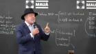 El presidente de Brasil, Luiz Inácio Lula da Silva, habla durante una visita al Instituto Mauá de Tecnología (IMT) este lunes.