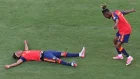 Lamine Yamal y Nico Williams celebran el título de España.
