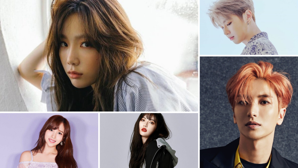 En la gráfica se muestran algunos artistas que decidieron hablar sobre sus trastornos mentales.