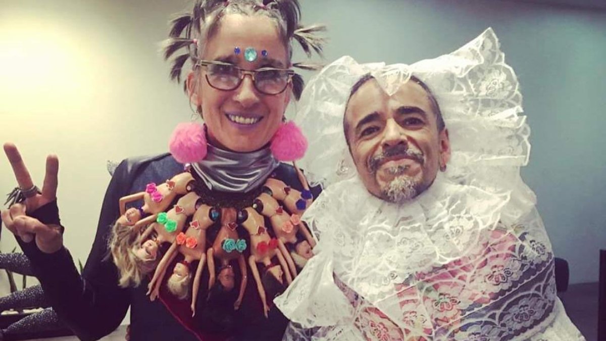 Andrea Echeverri y Rubén Albarrán.