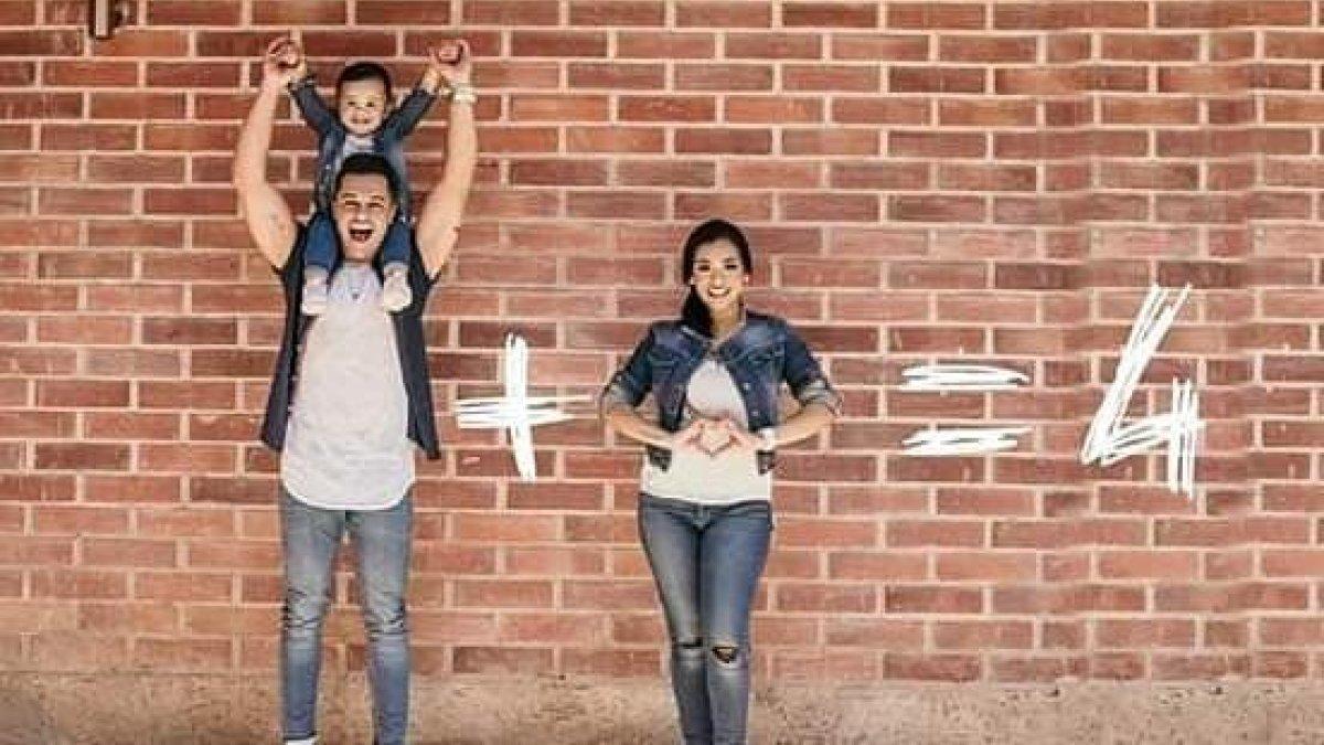 La familia Vitanis West: Danilo, Danilo bebé y Dora