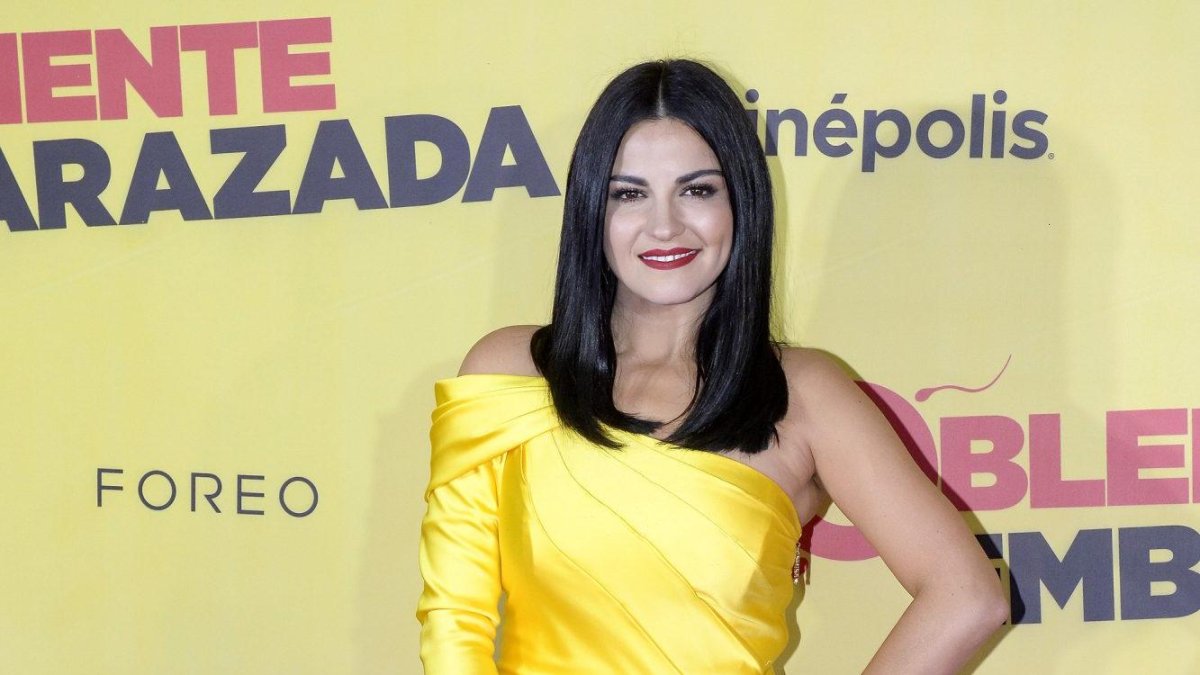 Maite durante la premier de la cinta que estrenó en México.