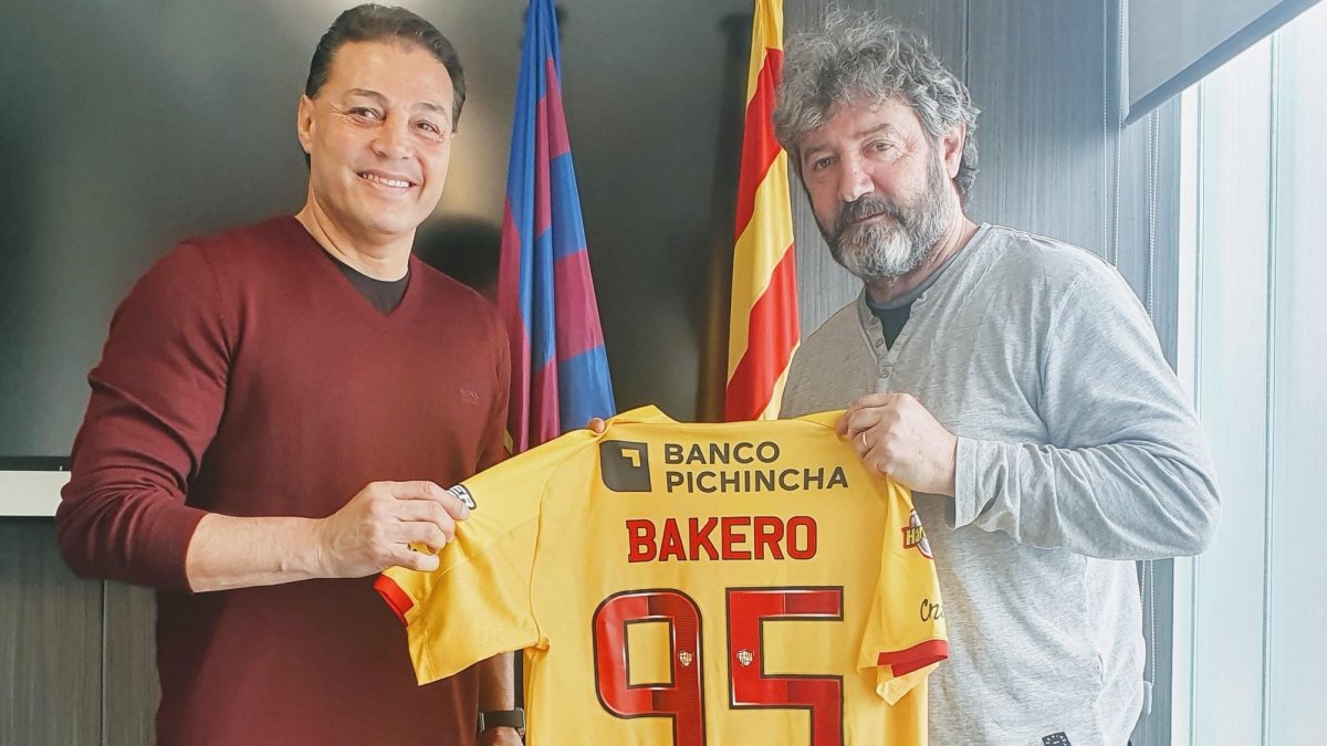 Alfaro se reunió con José Marí Bakero, Secretario Técnico de la Masía.