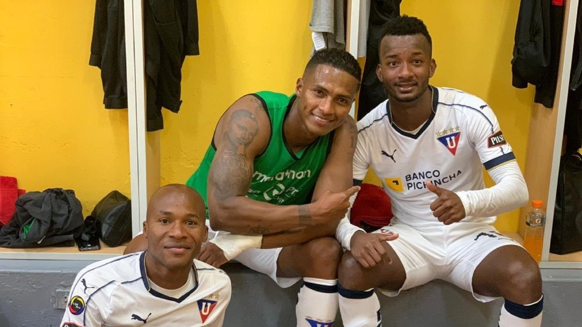 Jefferson Orejuela (d) fue camoeón de la Copa Ecuador con Liga de Quito en 2019.