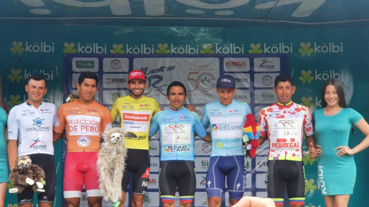 Byron Guamá (c) y Pablo Caicedo (d) fueron protagonistas de la Vuelta a Costa Rica