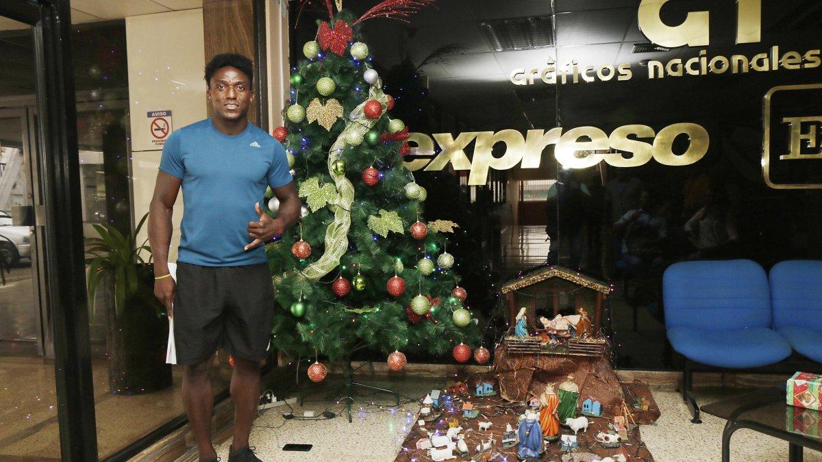 El atacante campeón con Delfín visitó las instalaciones de Granasa en su entrevista con Expreso.