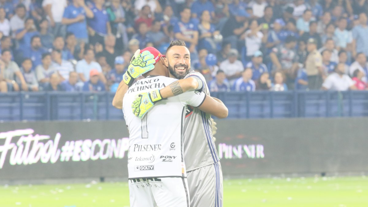 En 2019 fue el último año en que Esteban Dreer (d) y Máximo Bangeura se enfrentaron en Clásicos del Astillero. Banguera iría a El Nacional y Dreer no tiene club aún.