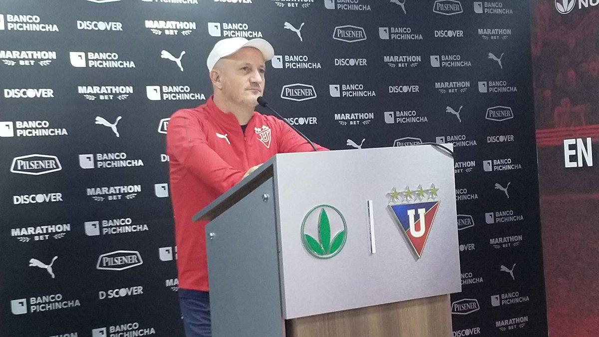 Pablo Repetto, entrenador de Liga de Quito, buscará brilla con su equipo en torneos locales e internacionales.