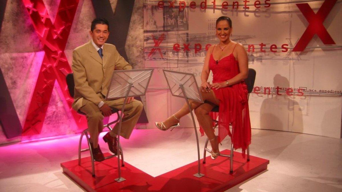 El presentador peruano cuando era parte del programa junto a Carla Sala.