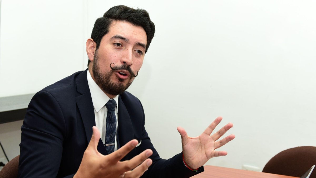 Diego Tipán es subsecretario de Seguridad del Ministerio de Gobierno.