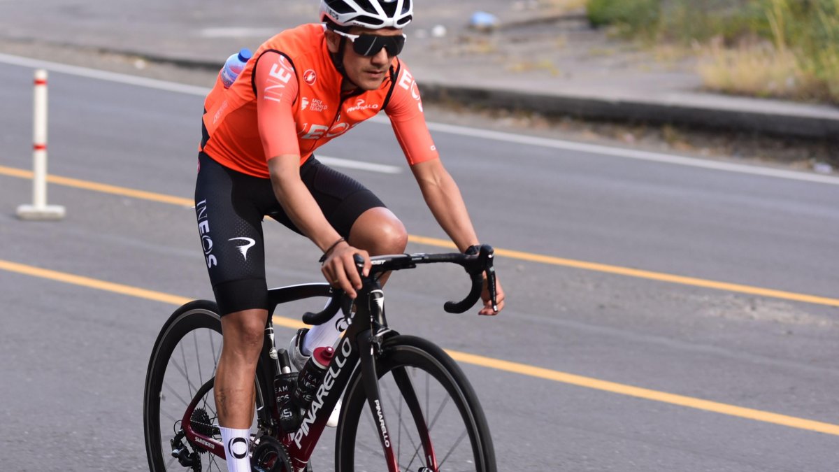 Richard Carapaz es el principal ciclista de ruta del país. El campeón del Giro de Italia forma parte del Team Ineos.