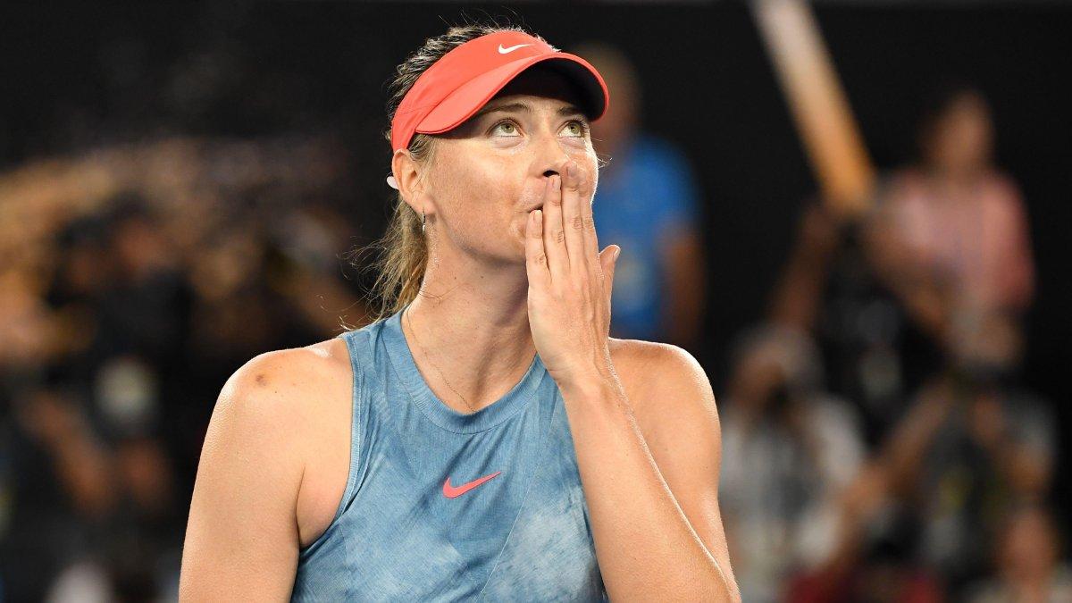 La carrera de María Sharapova inició en 2001 a la joven edad de 14 años.