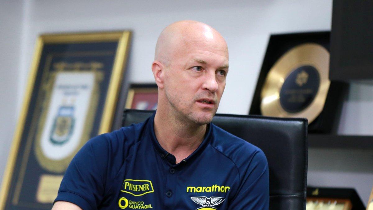 Jordi Cruyff, seleccionador de Ecuador, charló con EXPRESO en la Casa de la Selección.