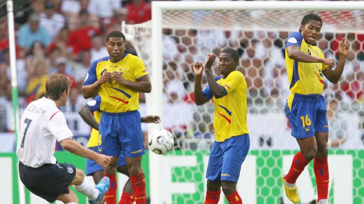  Ecuador avanzó hasta los octavos de final de la Copa del Mundo de 2006. En esa instancia cayó por la mínima ante Inglaterra