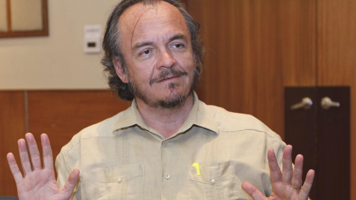 Melvin Hoyos ocupa el cargo de director de Cultura municipal desde la alcaldía de León Febres Cordero.