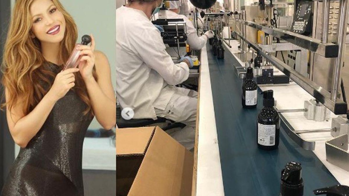 Shakira es socia de Puig, una de las mayores productoras de fragancias en el mundo.