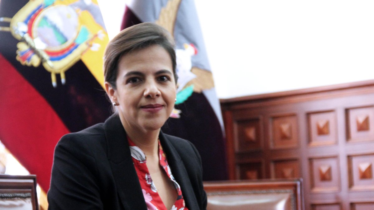María Paula Romo, ministra de Gobierno.
