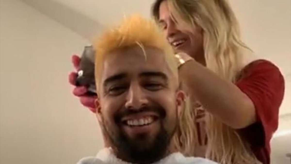 Noboa enloqueció las redes cuando mostró su nuevo 'look'.