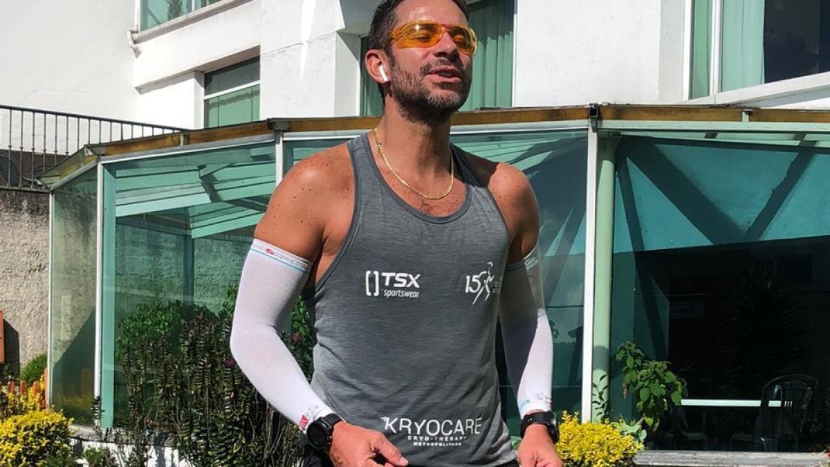 Pablo González, presidente de la Asociación Latinoamericana de Carreras de Ruta, lleva adelante la competenica 5K VuirtualEc.