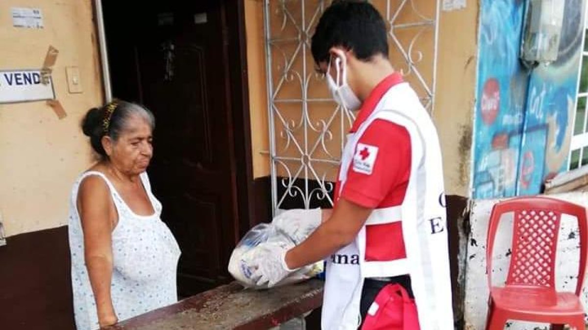 La Cruz Roja lleva ayuda a las personas vulnerables gracias a las donaciones.