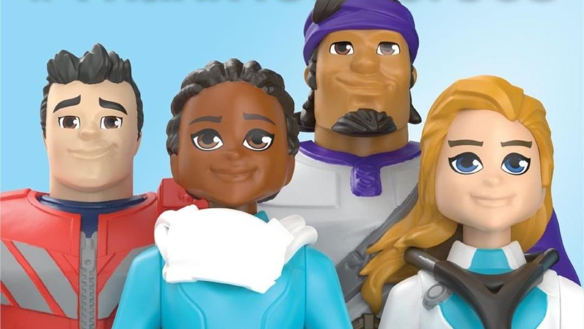 Ahora los niños podrán jugar con estos verdaderos héroes, una colección especial.